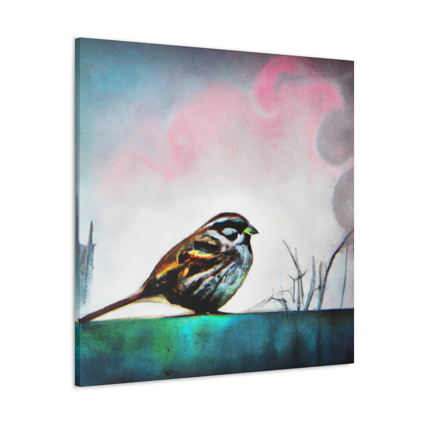 Song Sparrow Serenade - Canvas