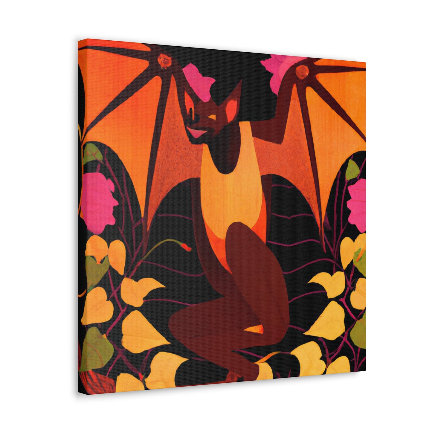 "Indian Flying Fox Flies" - Canvas