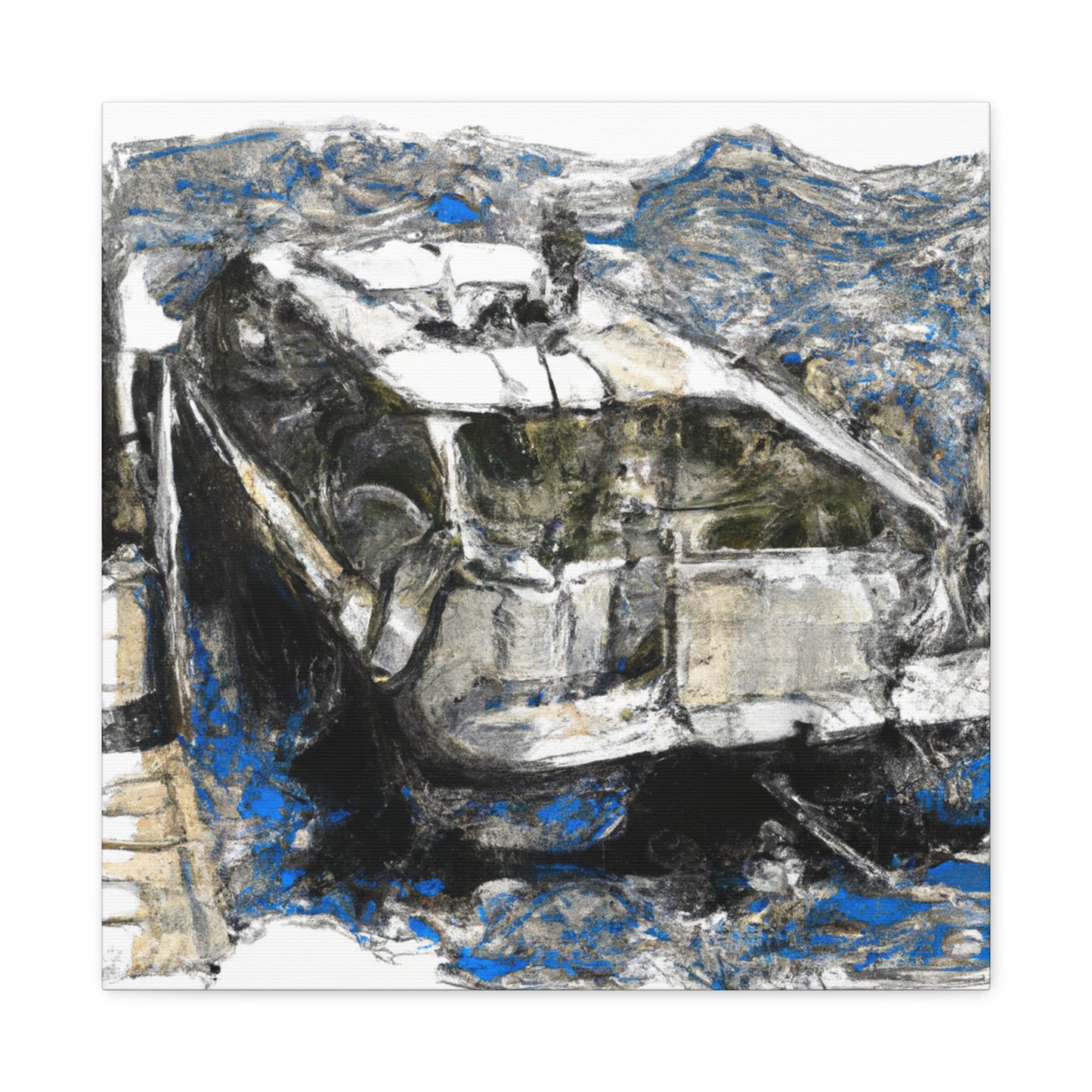 The Pontoon Voyage - Canvas