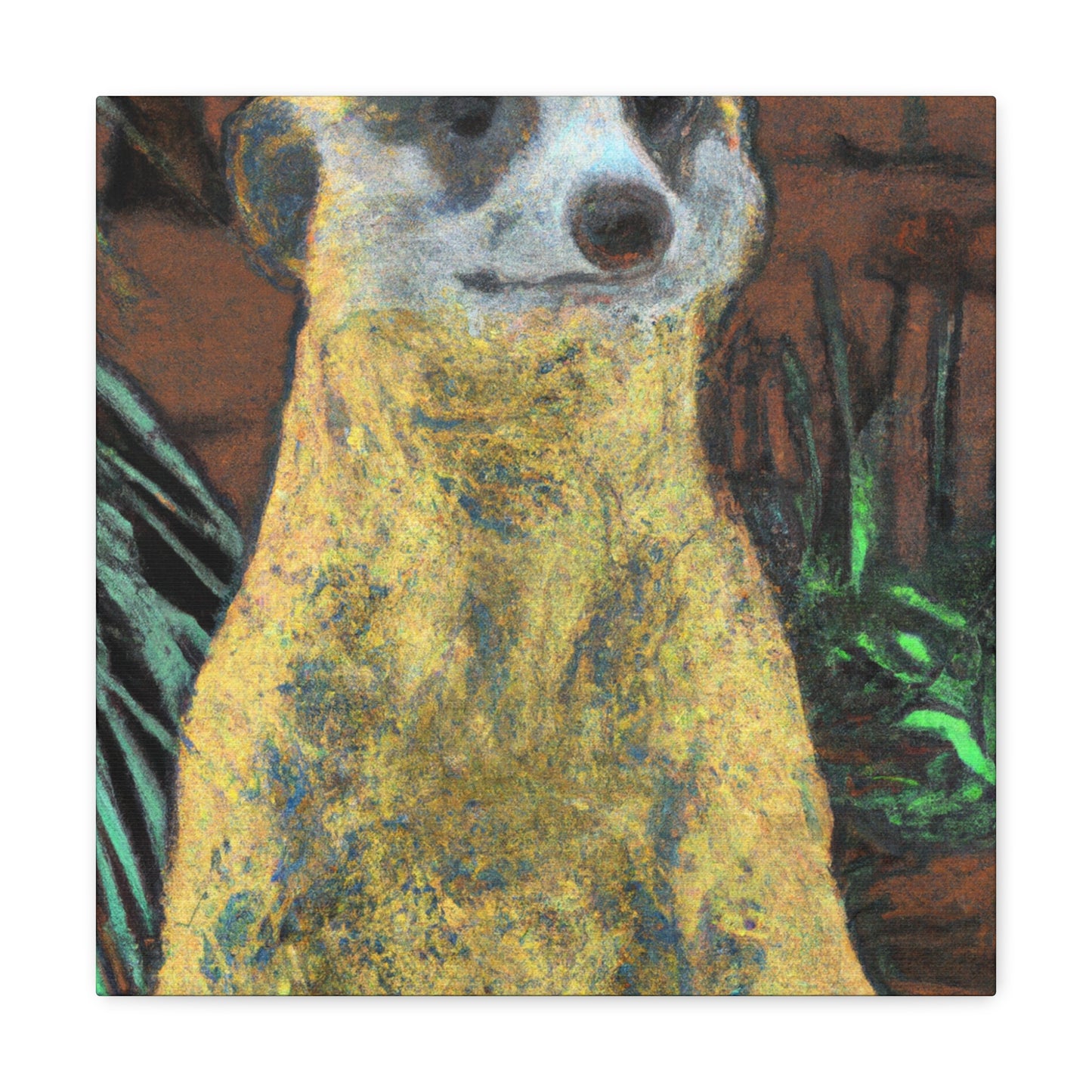 Meerkat in Nature'sSplendor - Canvas