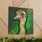 "The Emu's Majestic Stride" - Canvas