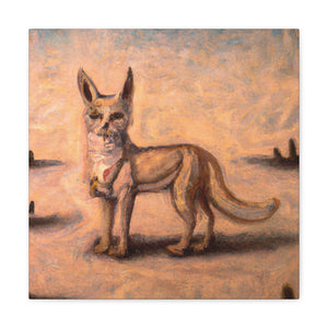 "Coyote in Renaissance". - Canvas