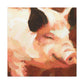 Pig with Characteristic - Canvas