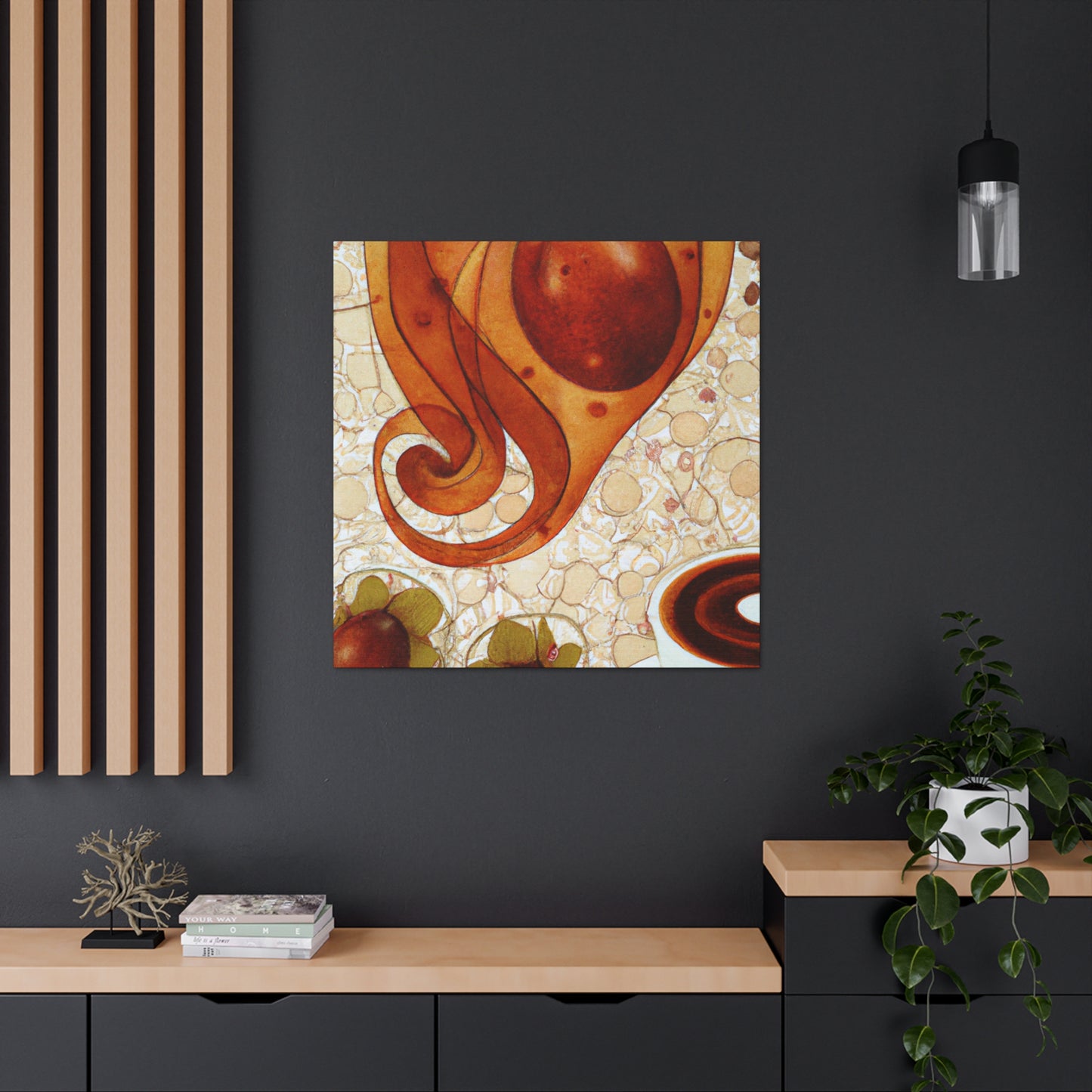 "Coffee: A Delight" - Canvas