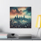 "City of Harmonious Contrasts" - Canvas