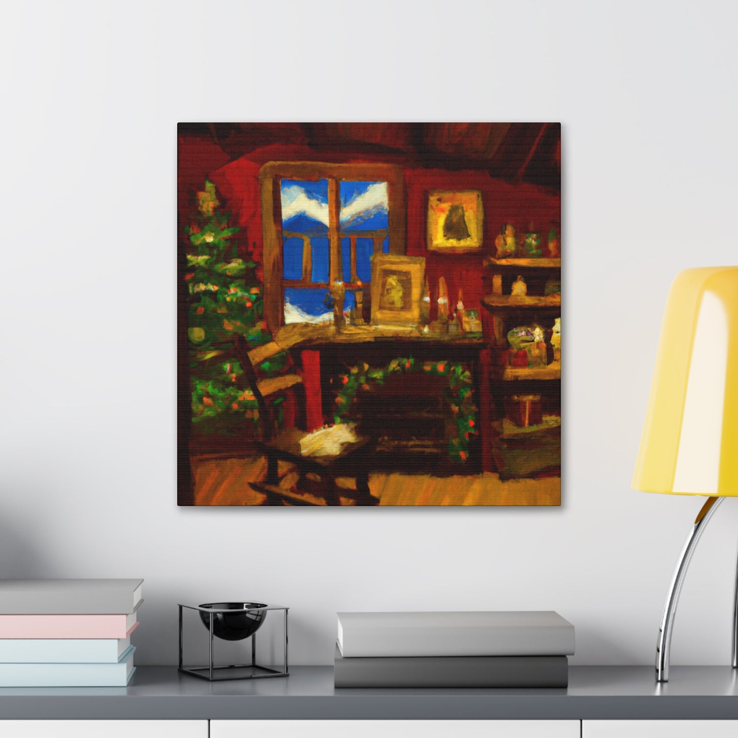 Santa's Workshop Wonderland - Canvas