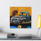 "Old Pickup Dreamscape" - Canvas