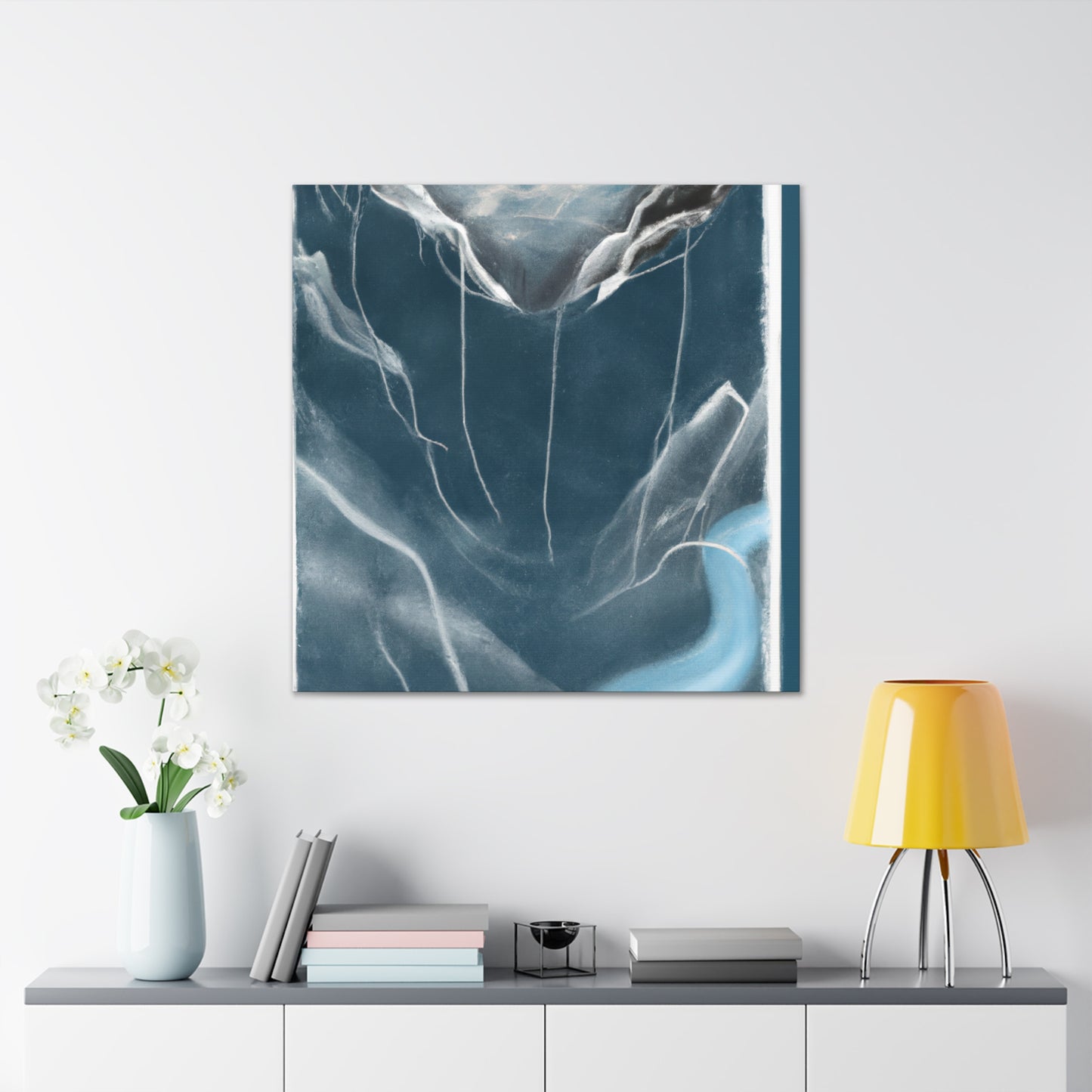 "Glacial Wonders Await" - Canvas