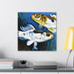 Killifish In Bloom - Canvas