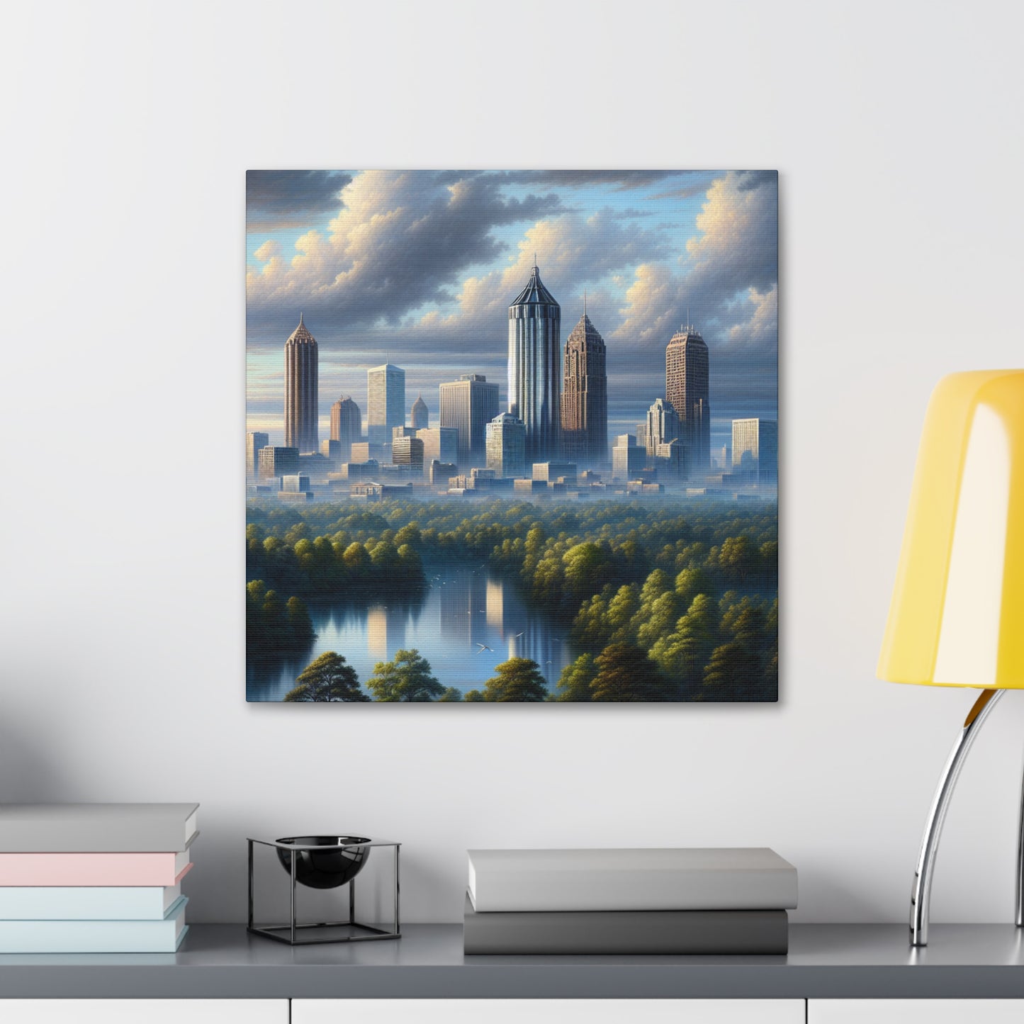 "Ethereal Urban Legacy" - Canvas