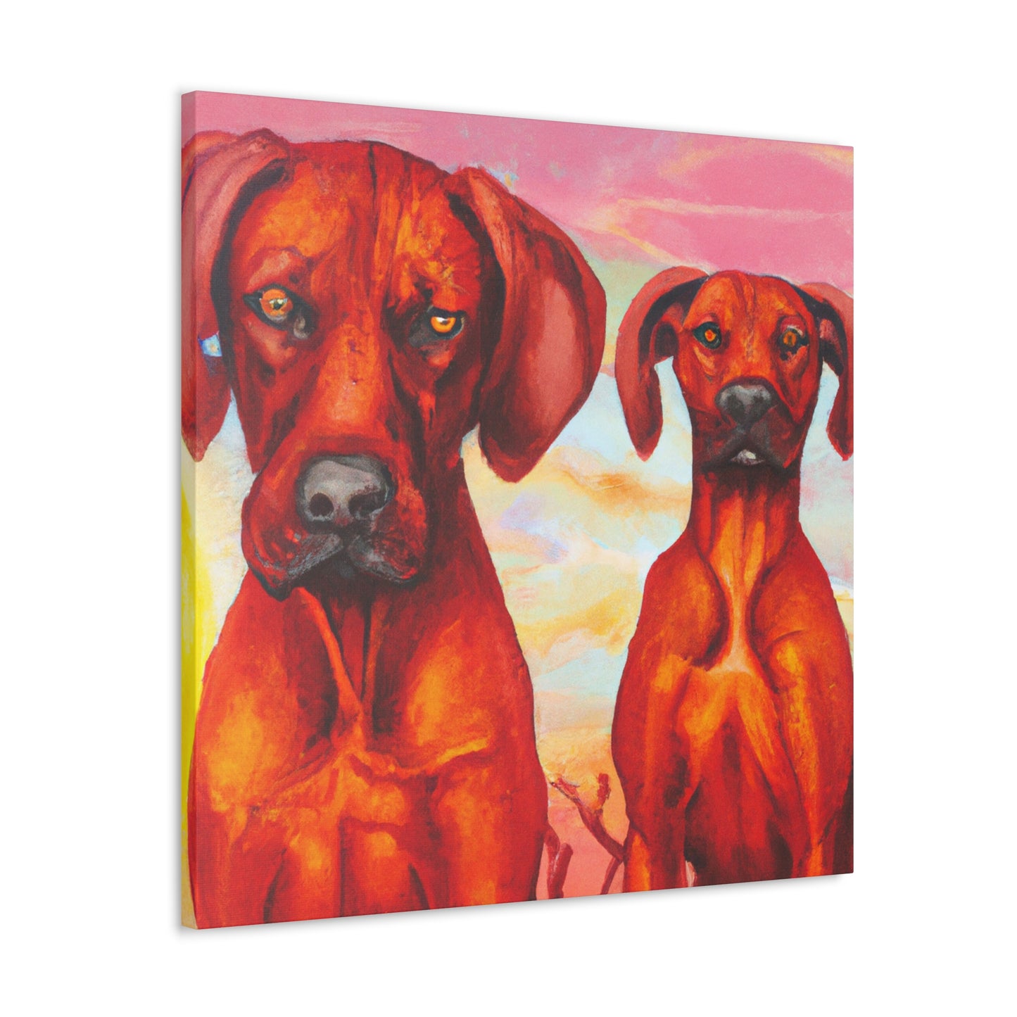 "Ridgeback In Dreamworld" - Canvas