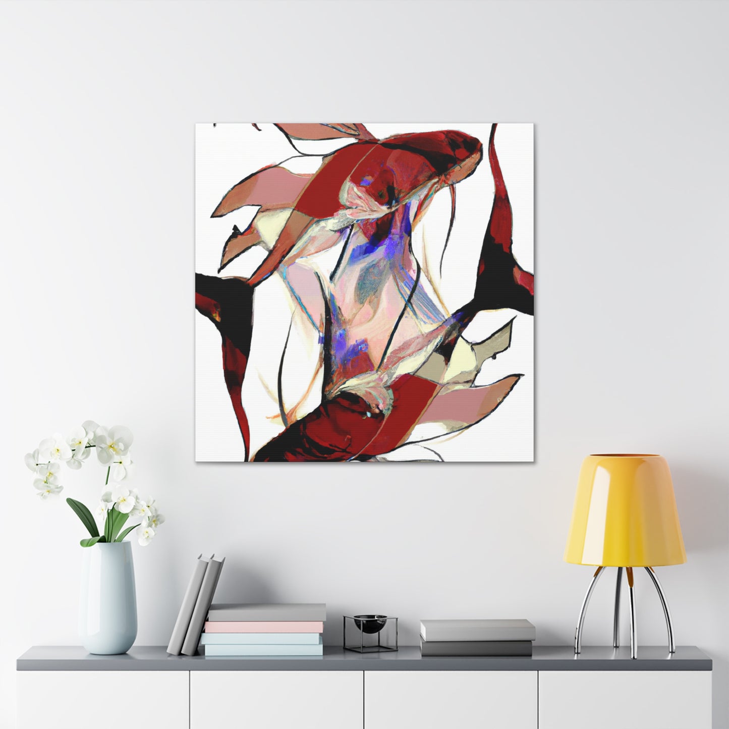 "Swordtail in Splendor" - Canvas