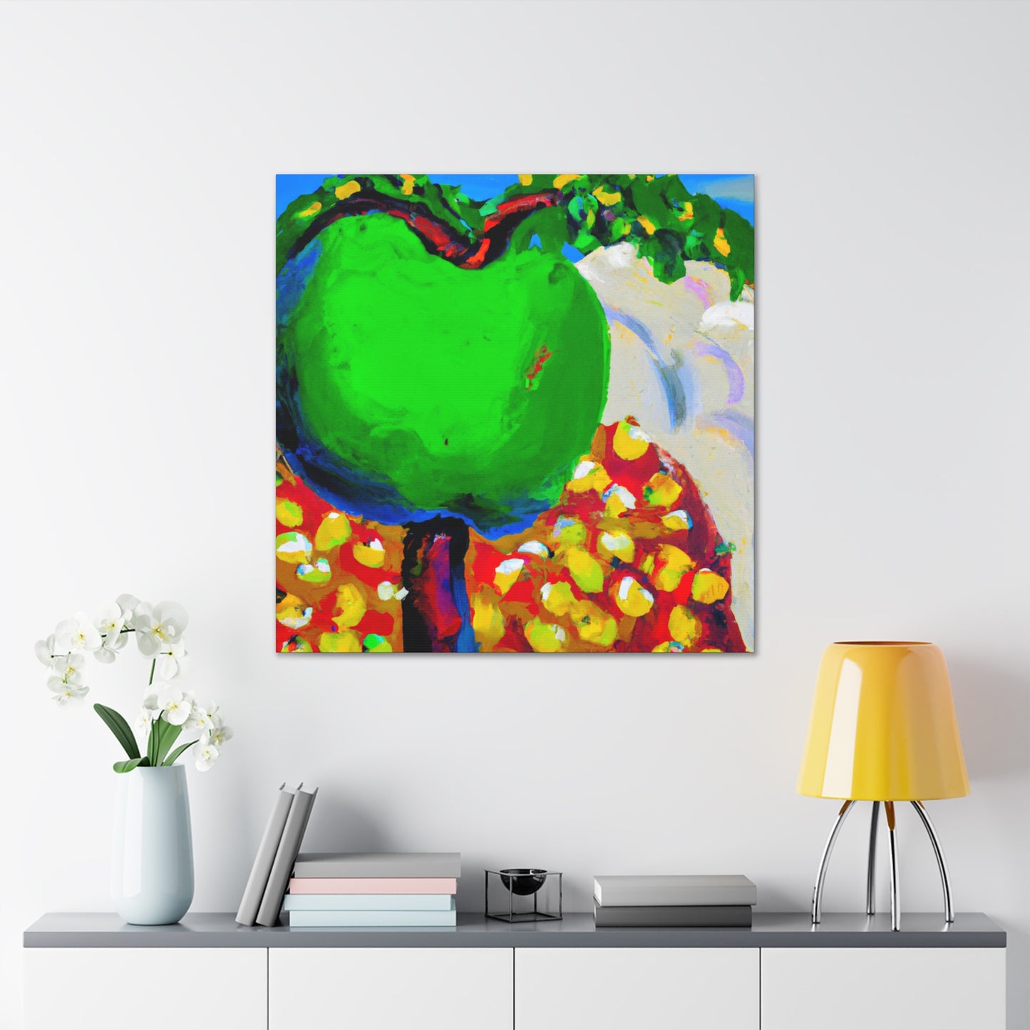 "Apple Tree in Bloom" - Canvas