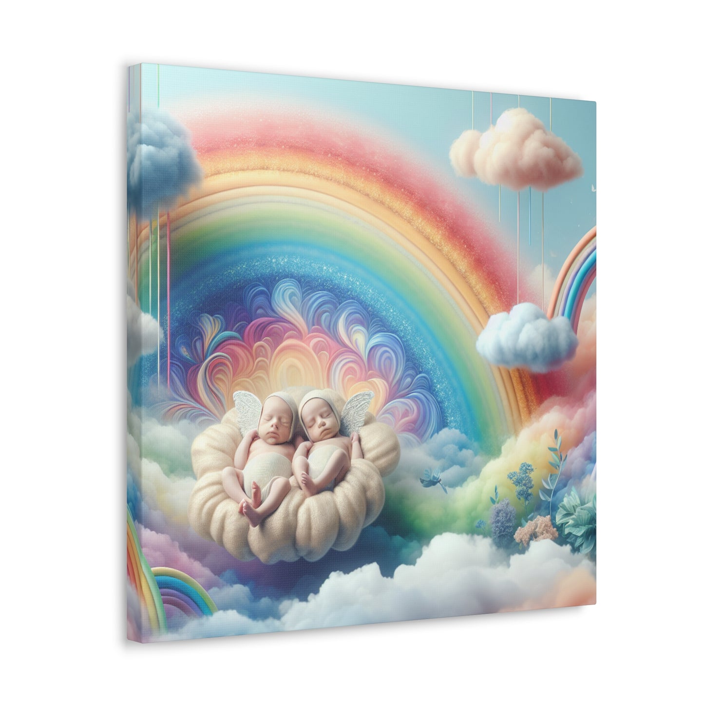 Whimsical Skies Unbound - Canvas