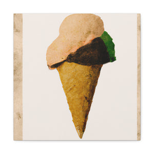 Ice Cream in Bloom - Canvas