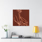 Gazelle Dancing in Dreams - Canvas