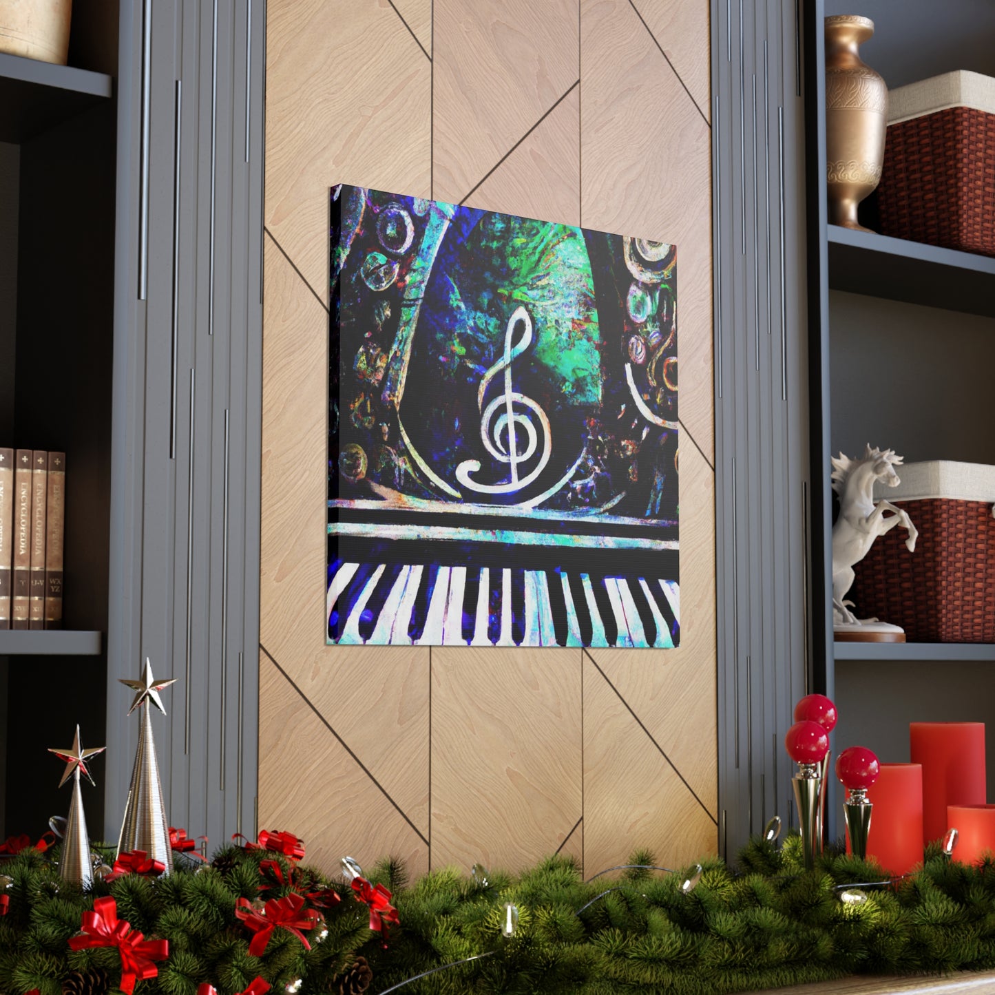 "Pianos Play Music" - Canvas