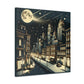 Midnight Metropolis Marvel - Canvas