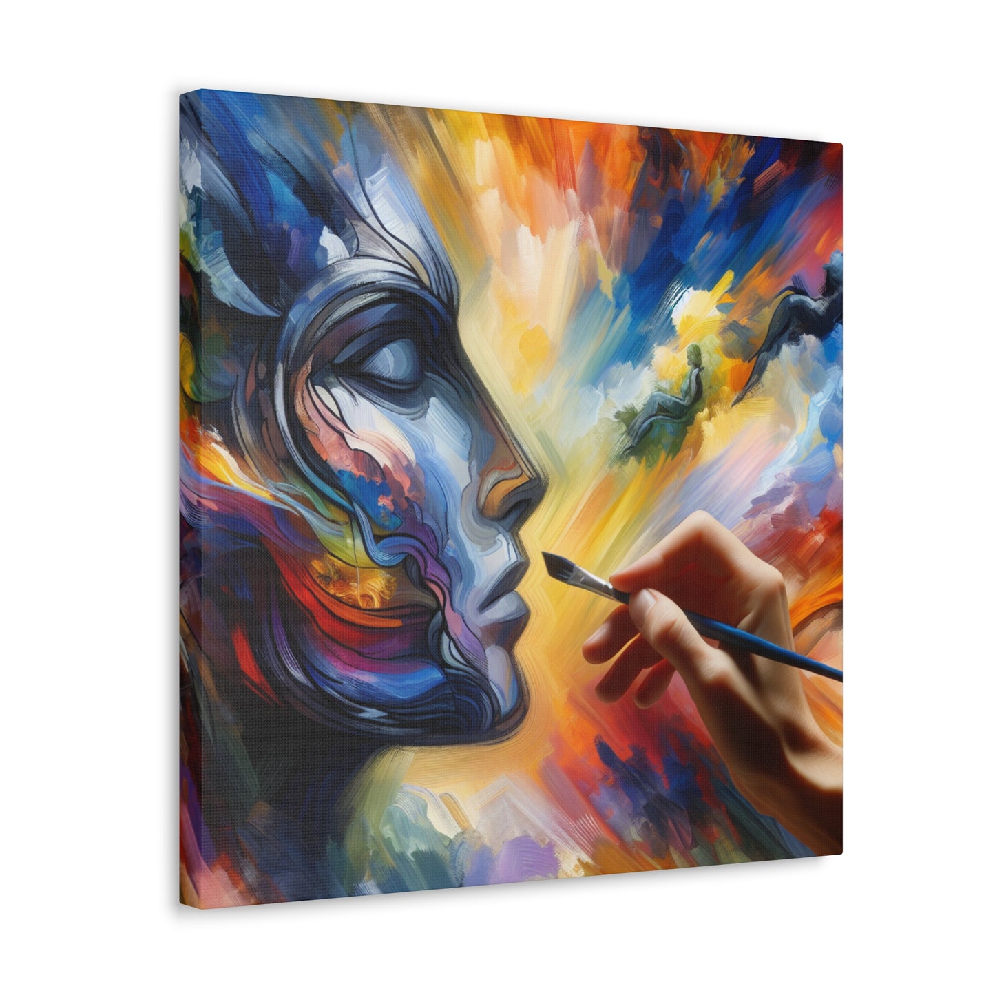 Euphoric Whispers Unleashed - Canvas