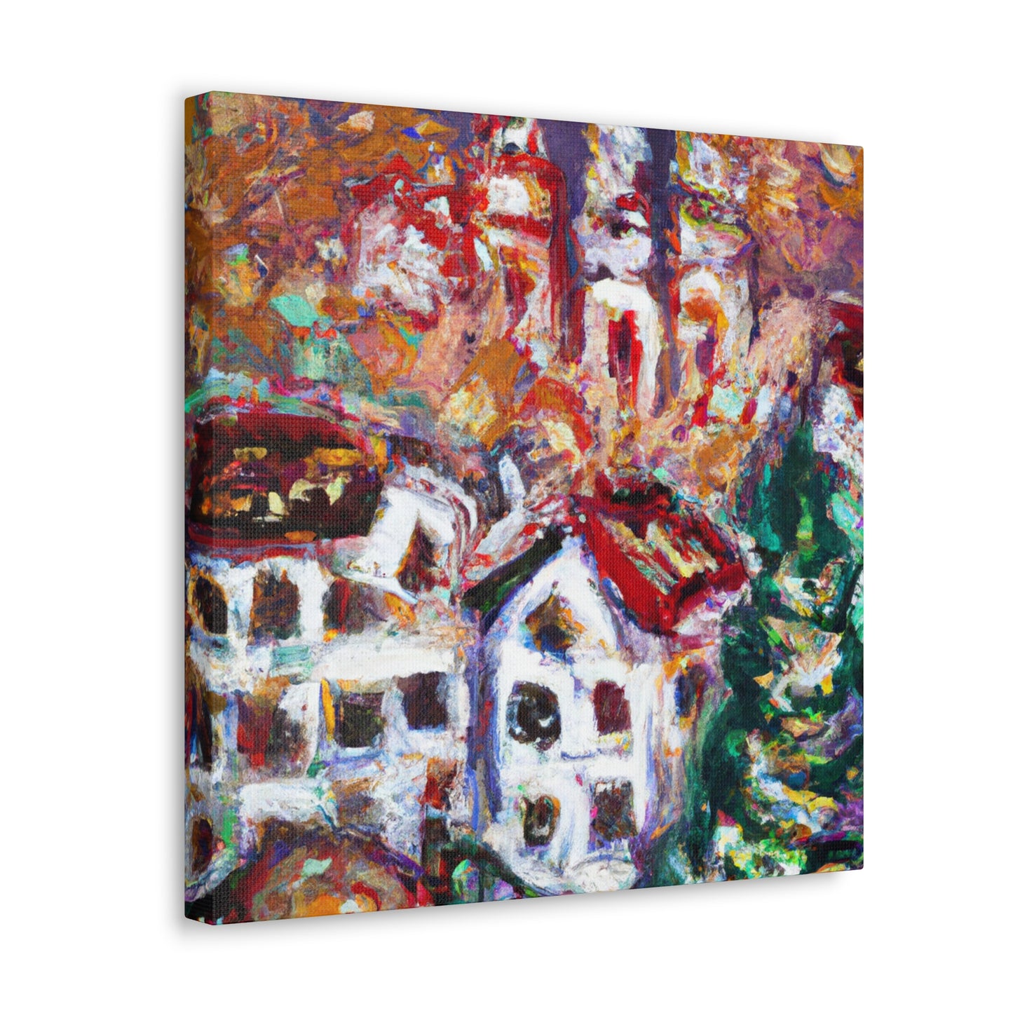 City Square Grandeur - Canvas