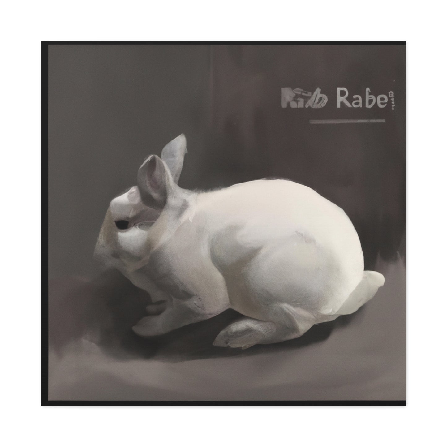 Rabbit in Realism - Canvas