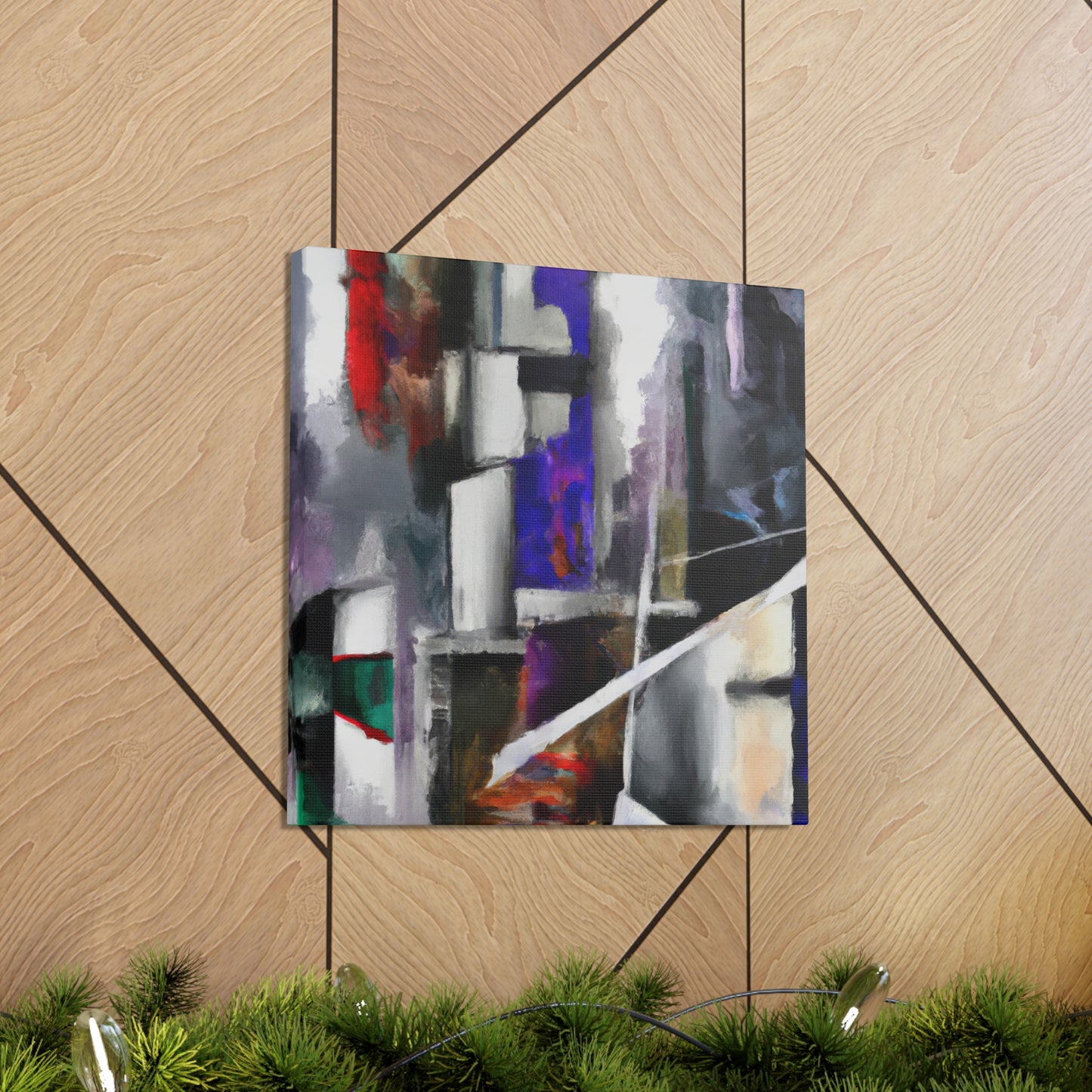 "Postmodern Expression Abstract" - Canvas