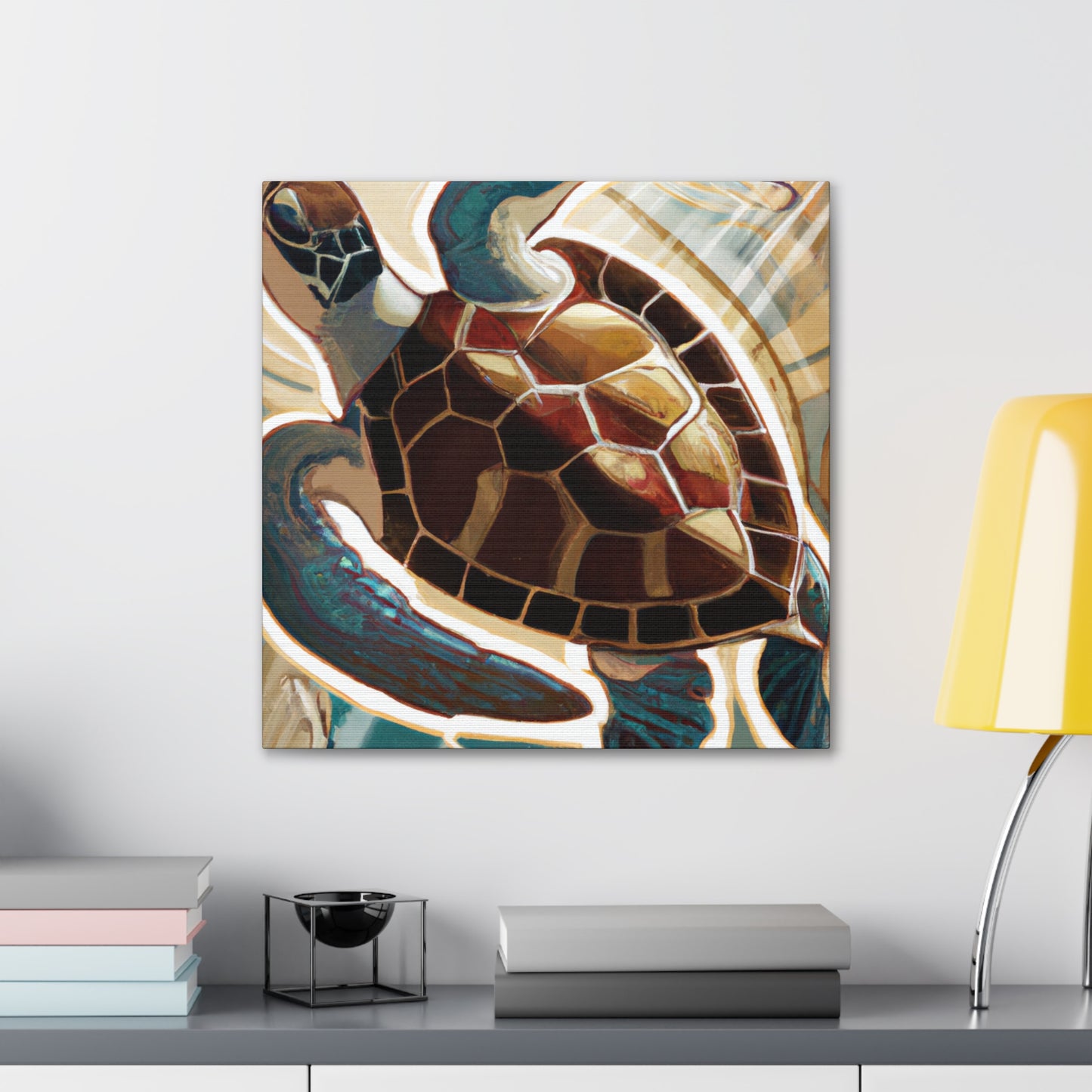 Sea Turtles Abound! - Canvas