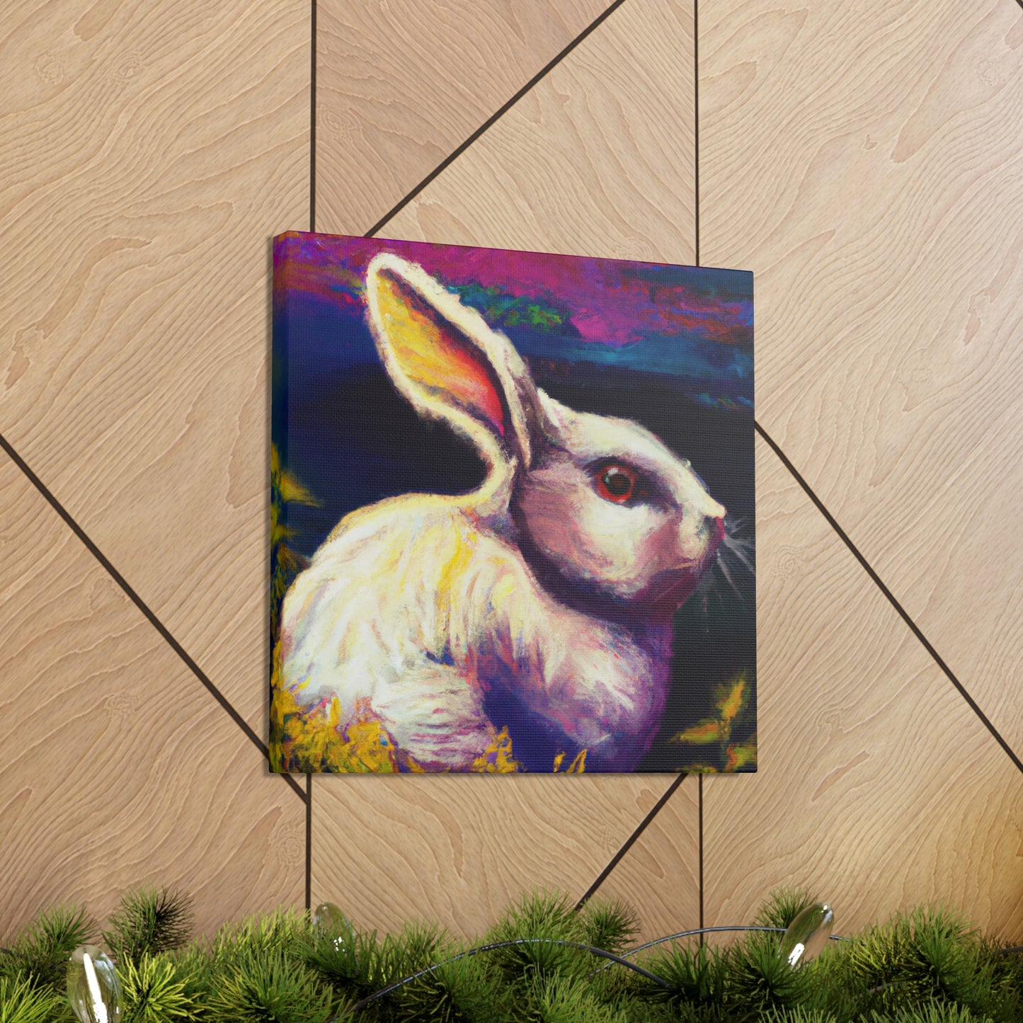 Rabbit Realism Study - Canvas