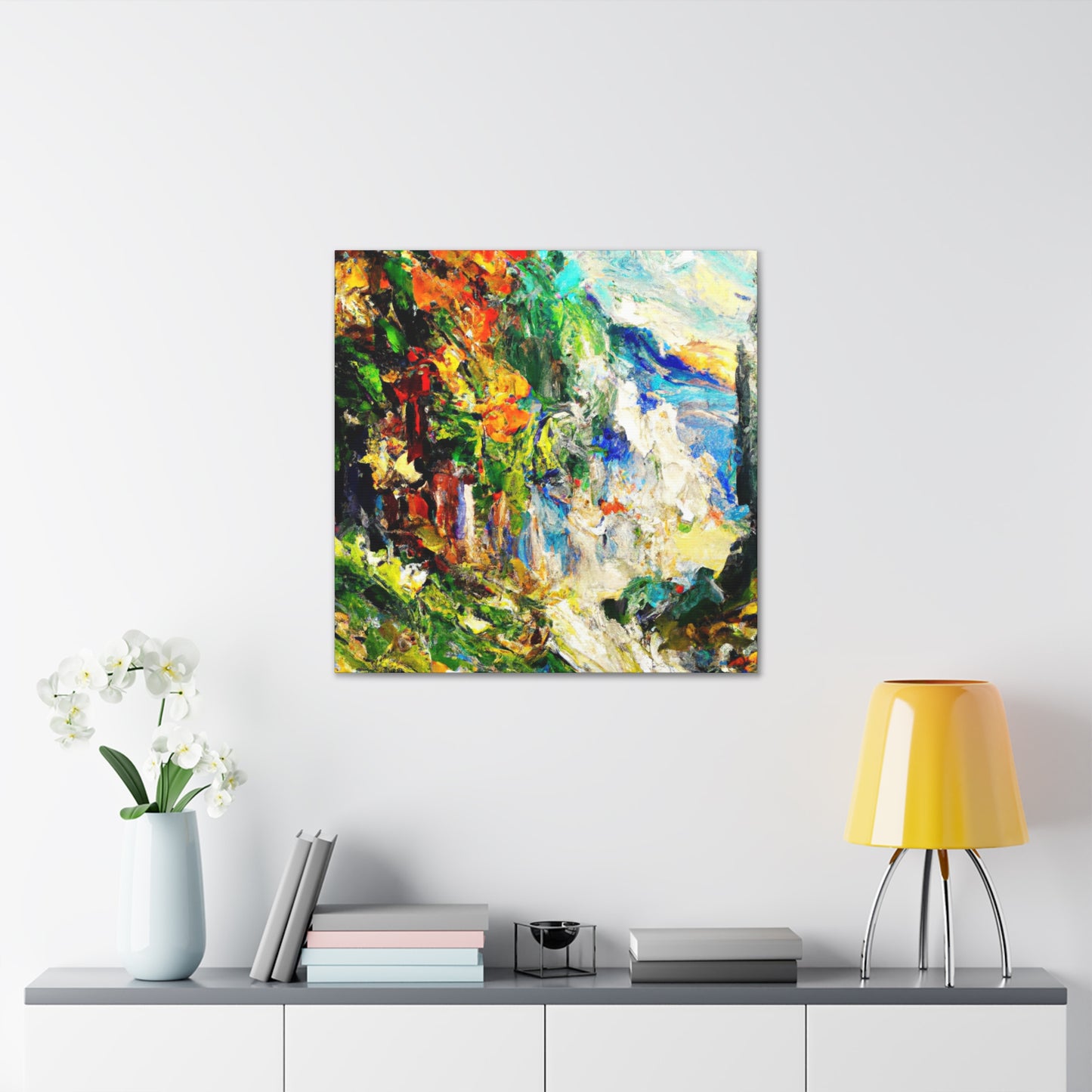 Autumn Countryside Vista - Canvas