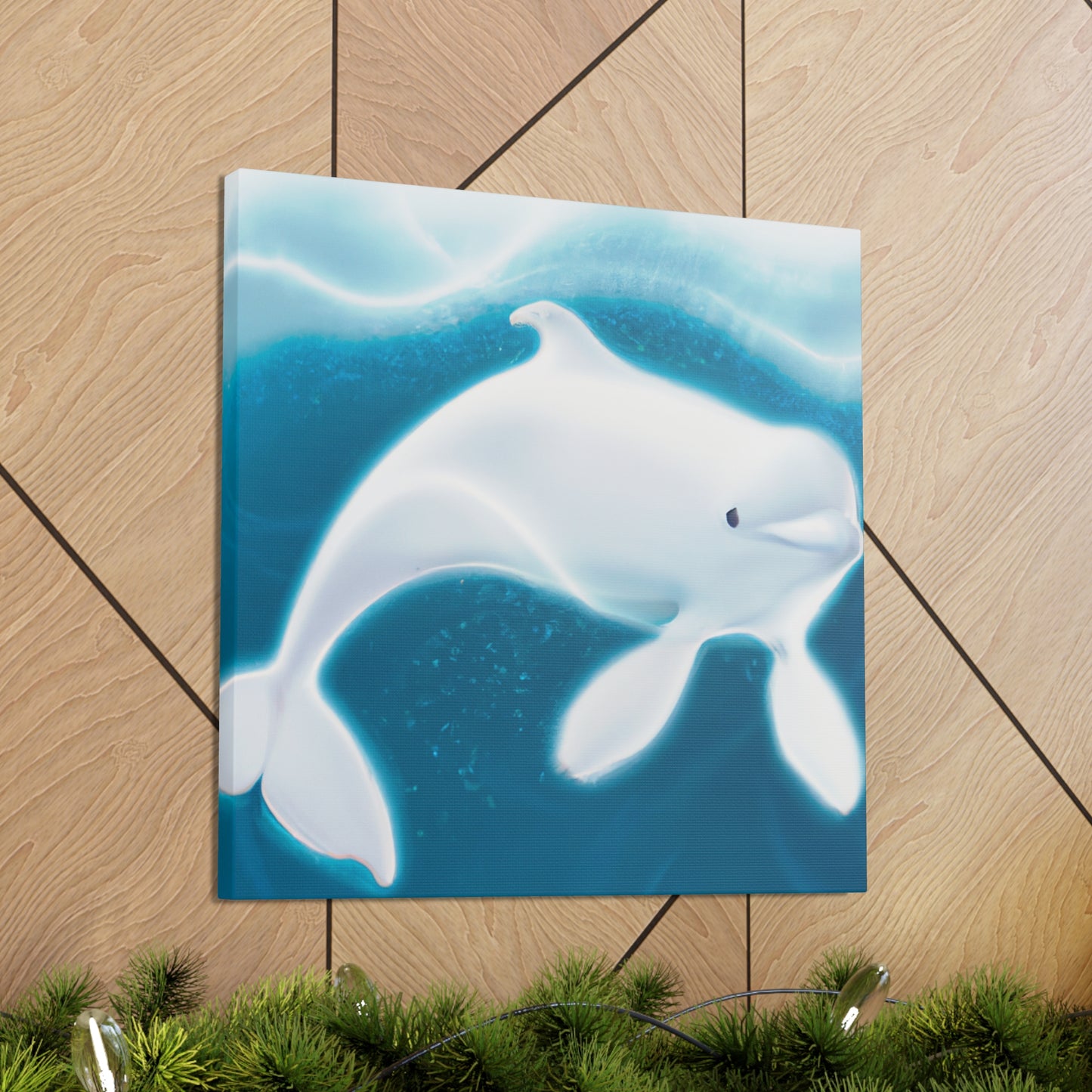 Beluga's Art Deco Dream - Canvas