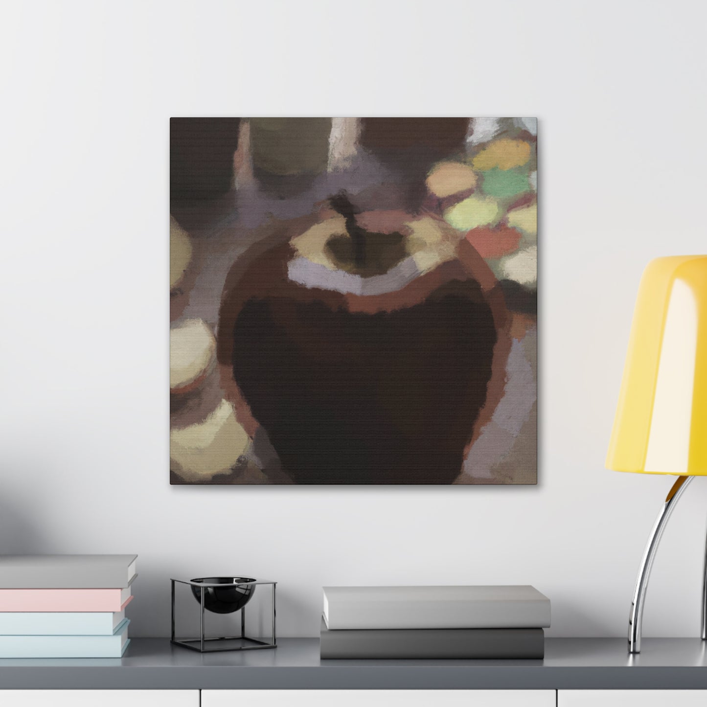 "Fauve Apple Fantasia" - Canvas