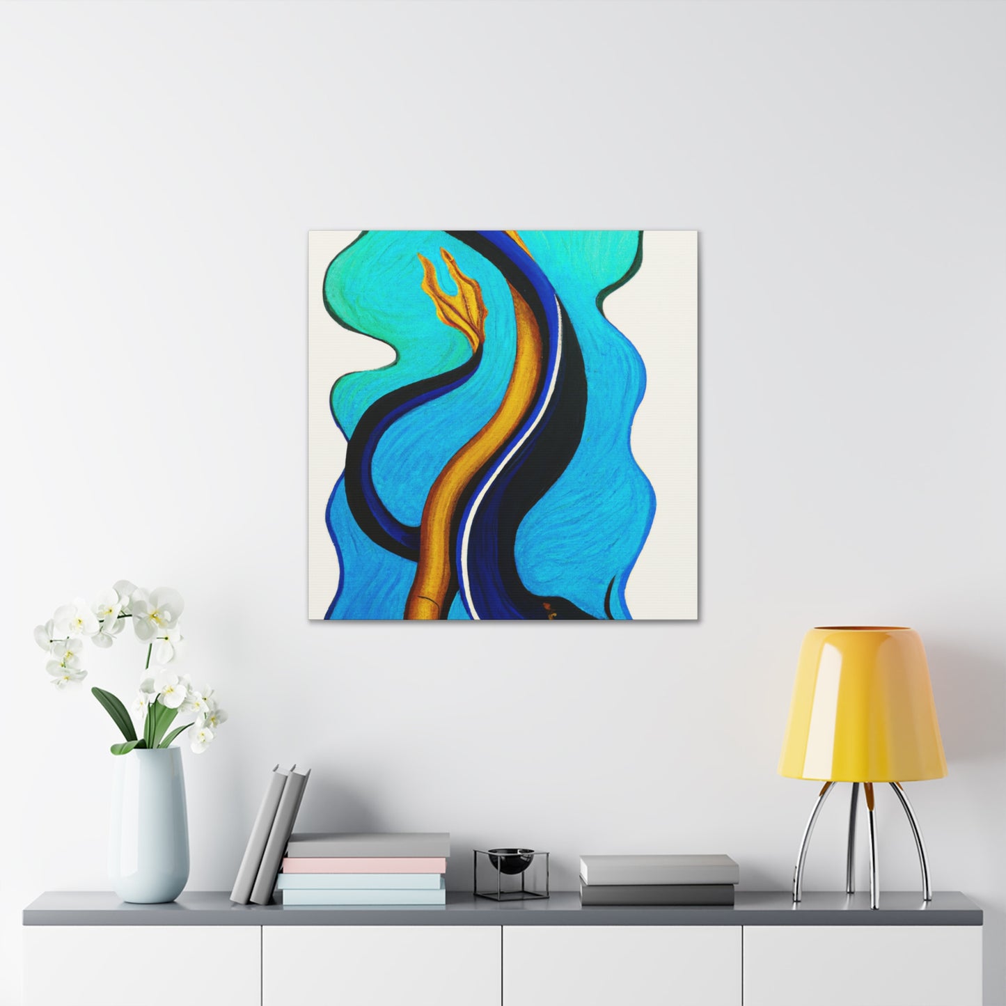 "Eel's Midnight Dance" - Canvas