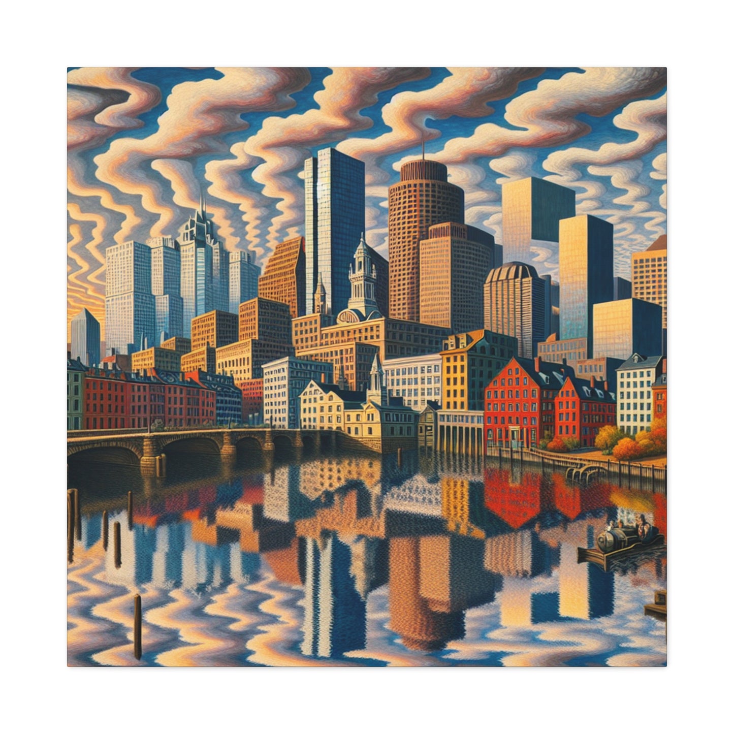 "Visions of Boston Splendor" - Canvas