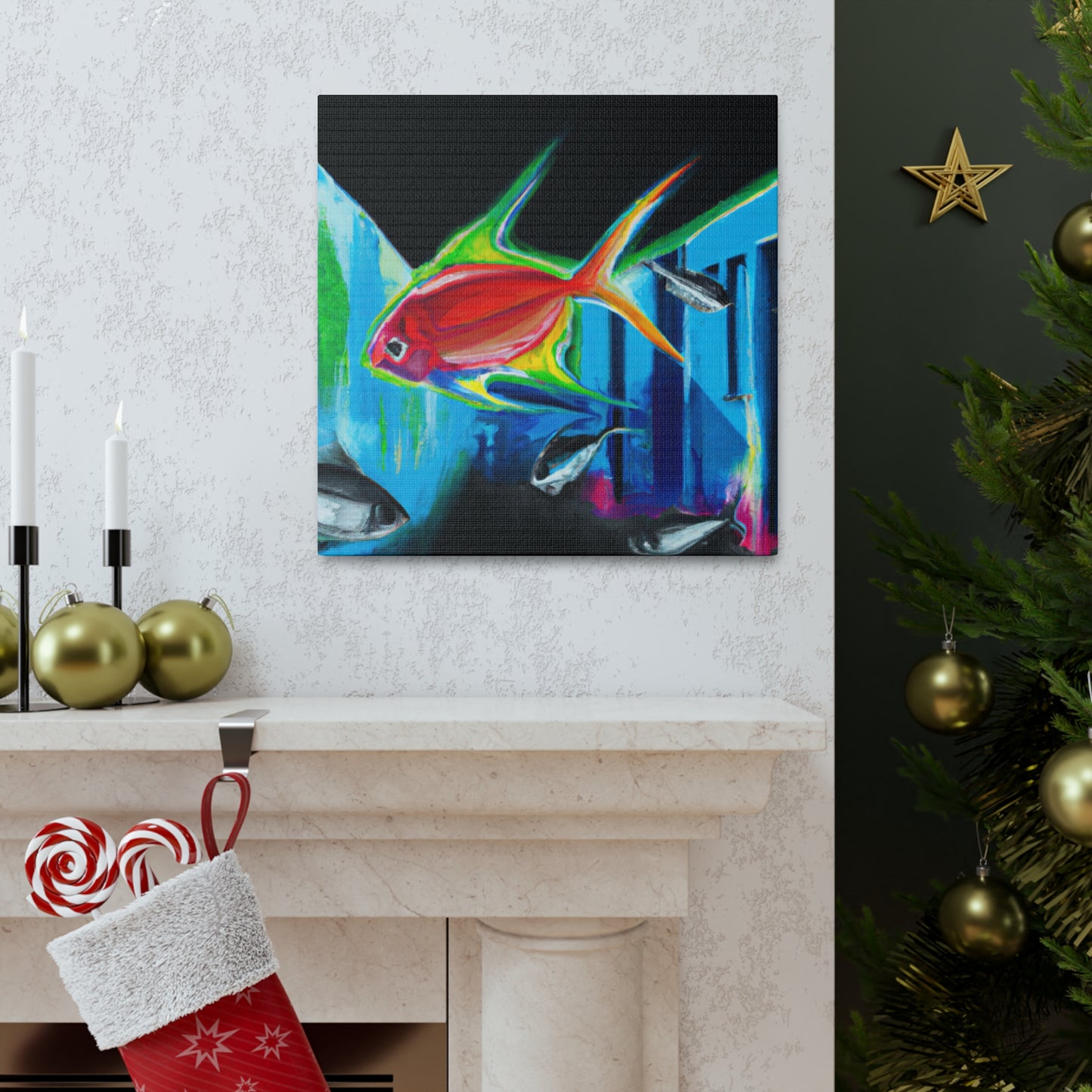 Neon Tetra Radiance - Canvas