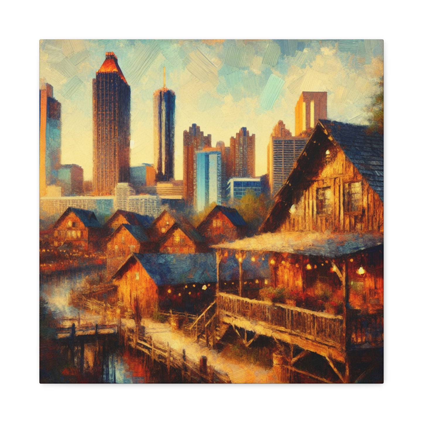 Southern Splendor Unveiled - Canvas