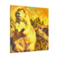 "Prairie Dog's Exuberance" - Canvas