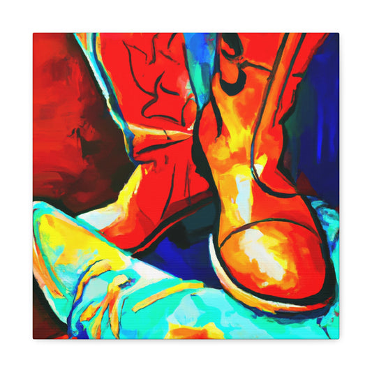 "Boots of the 1940s" - Canvas