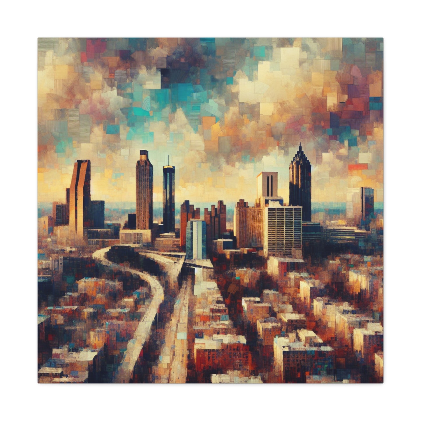 "Southern City Canvas" - Canvas