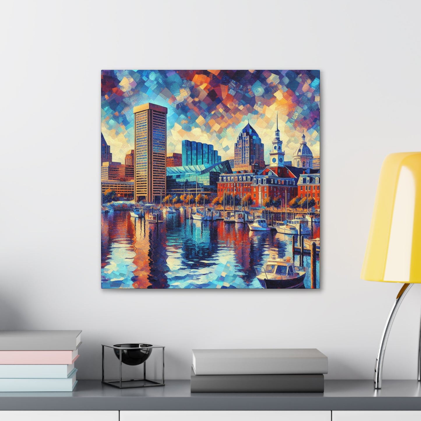 Urban Harmony Unveiled - Canvas