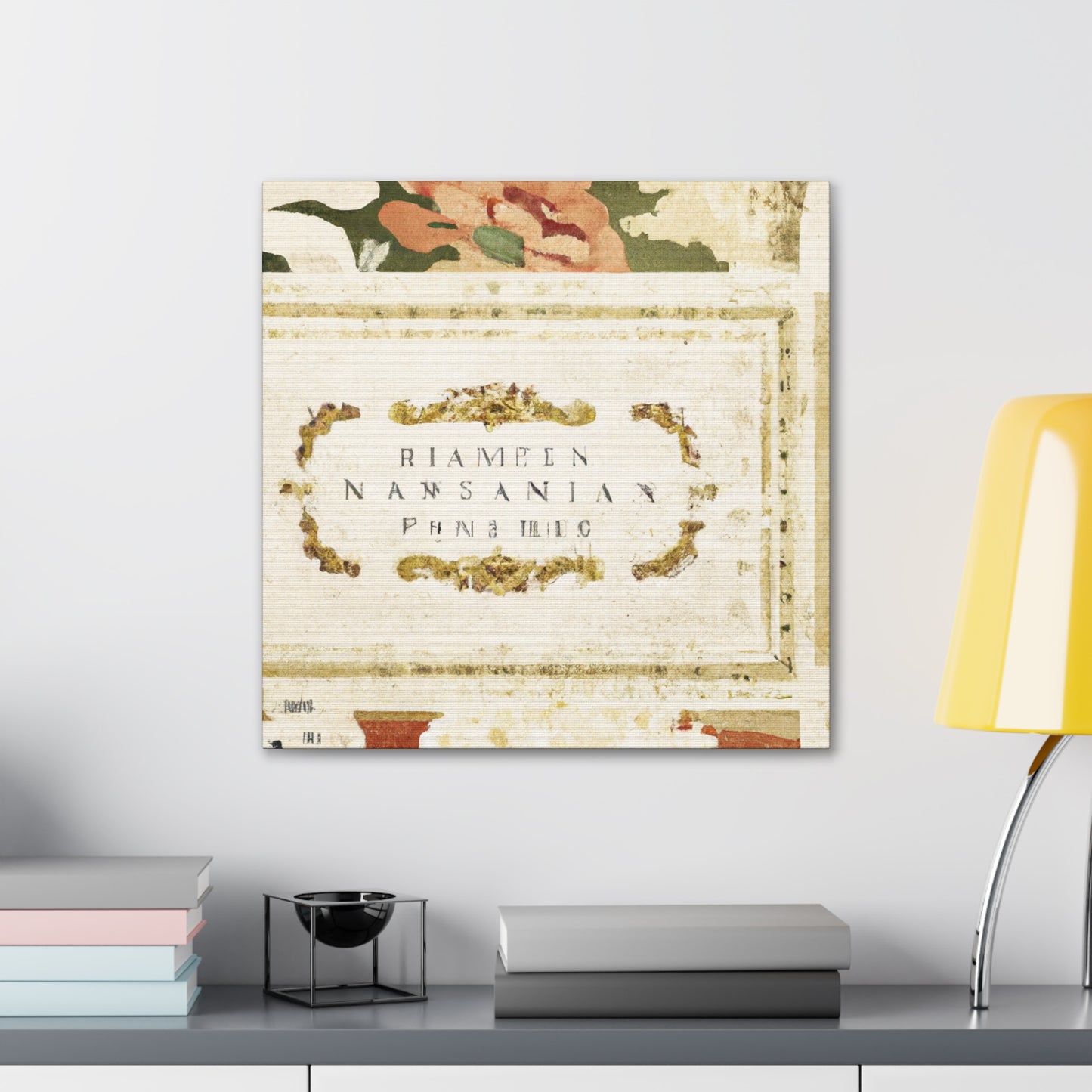 Gilded Garden Splendor - Canvas