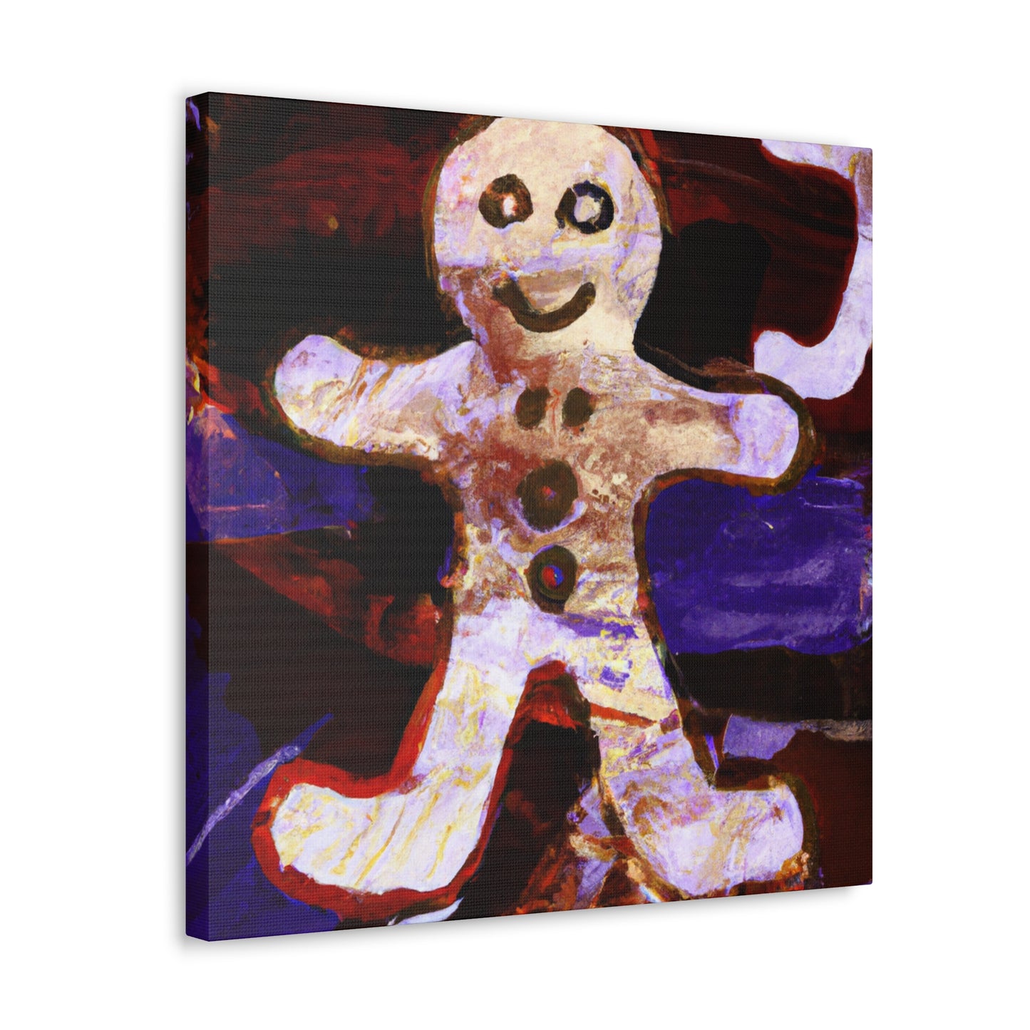 Gingerbread Man Splendor - Canvas