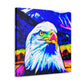 "Majestic Flying Eagle" - Canvas