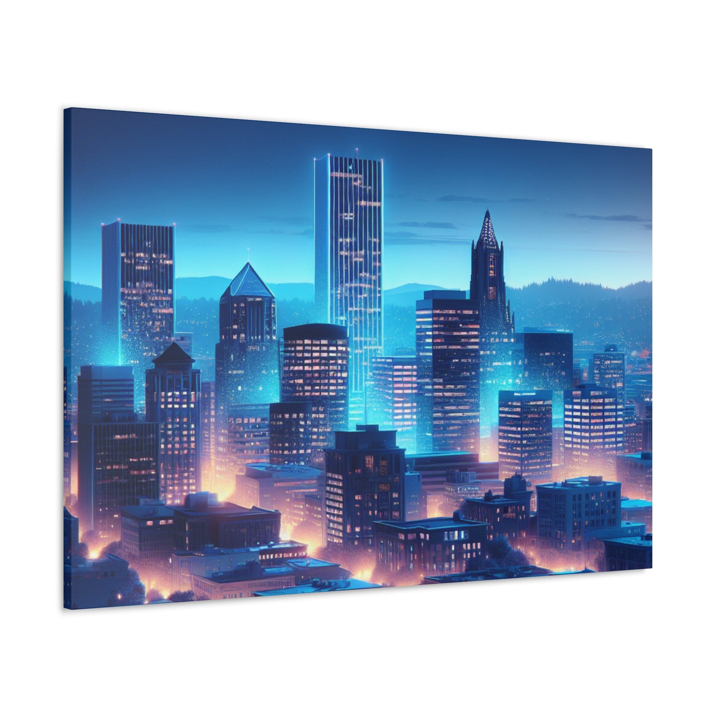 "Enchanting Portland Mosaic" - Canvas