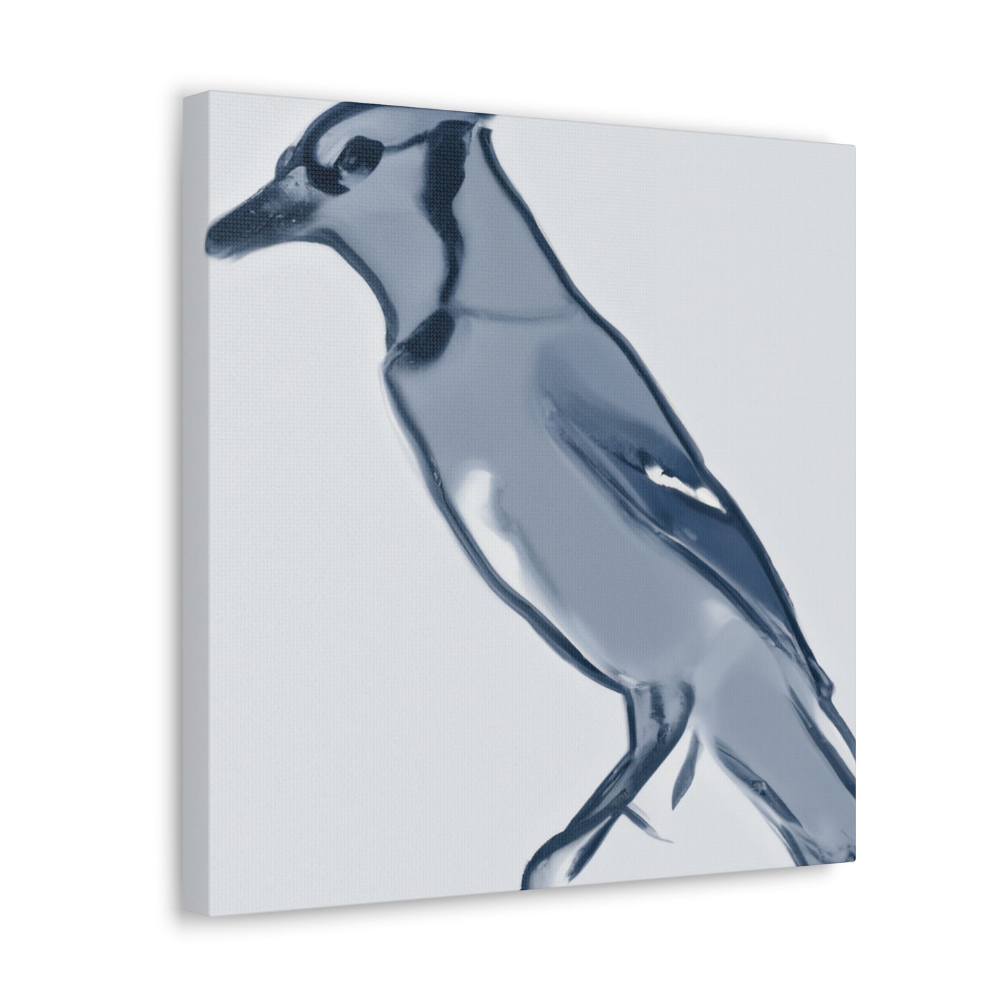 Blue Jay Symphony. - Canvas