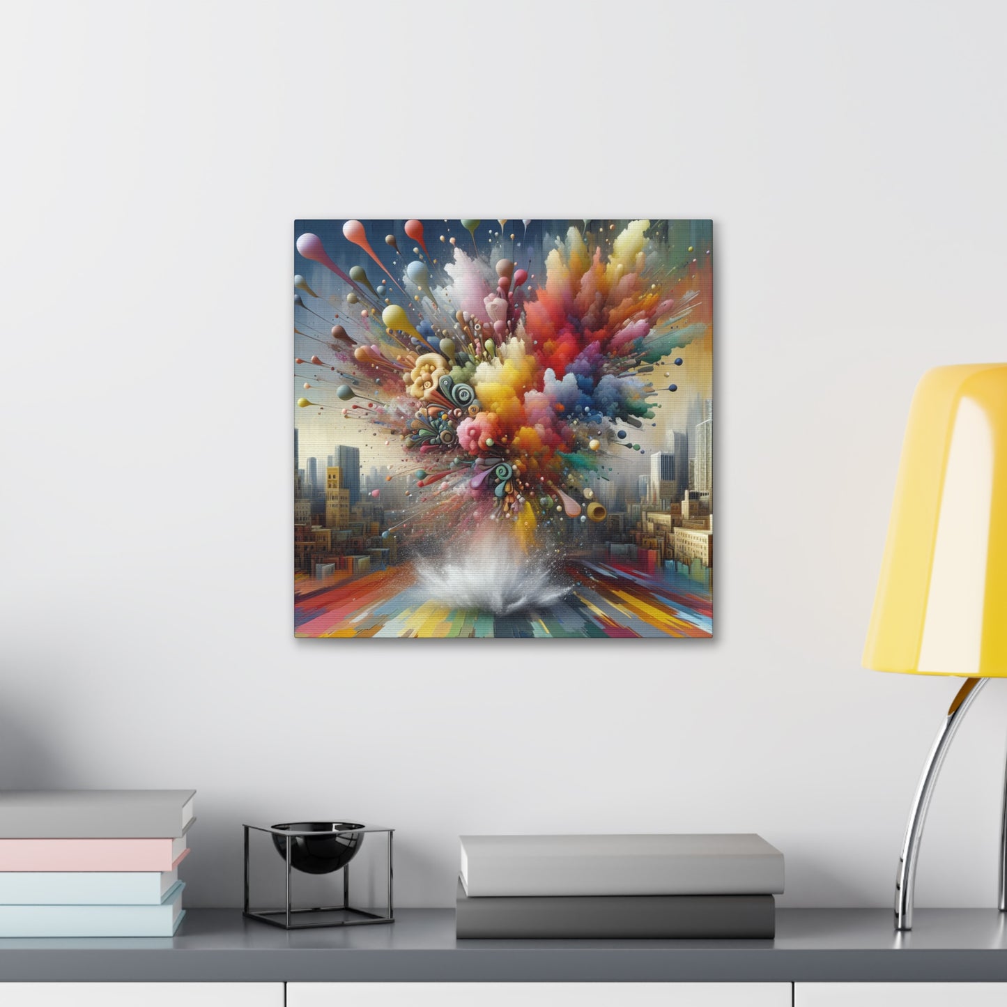 "Enchanting Miami Delight" - Canvas