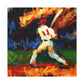 Catching a Fly Ball - Canvas