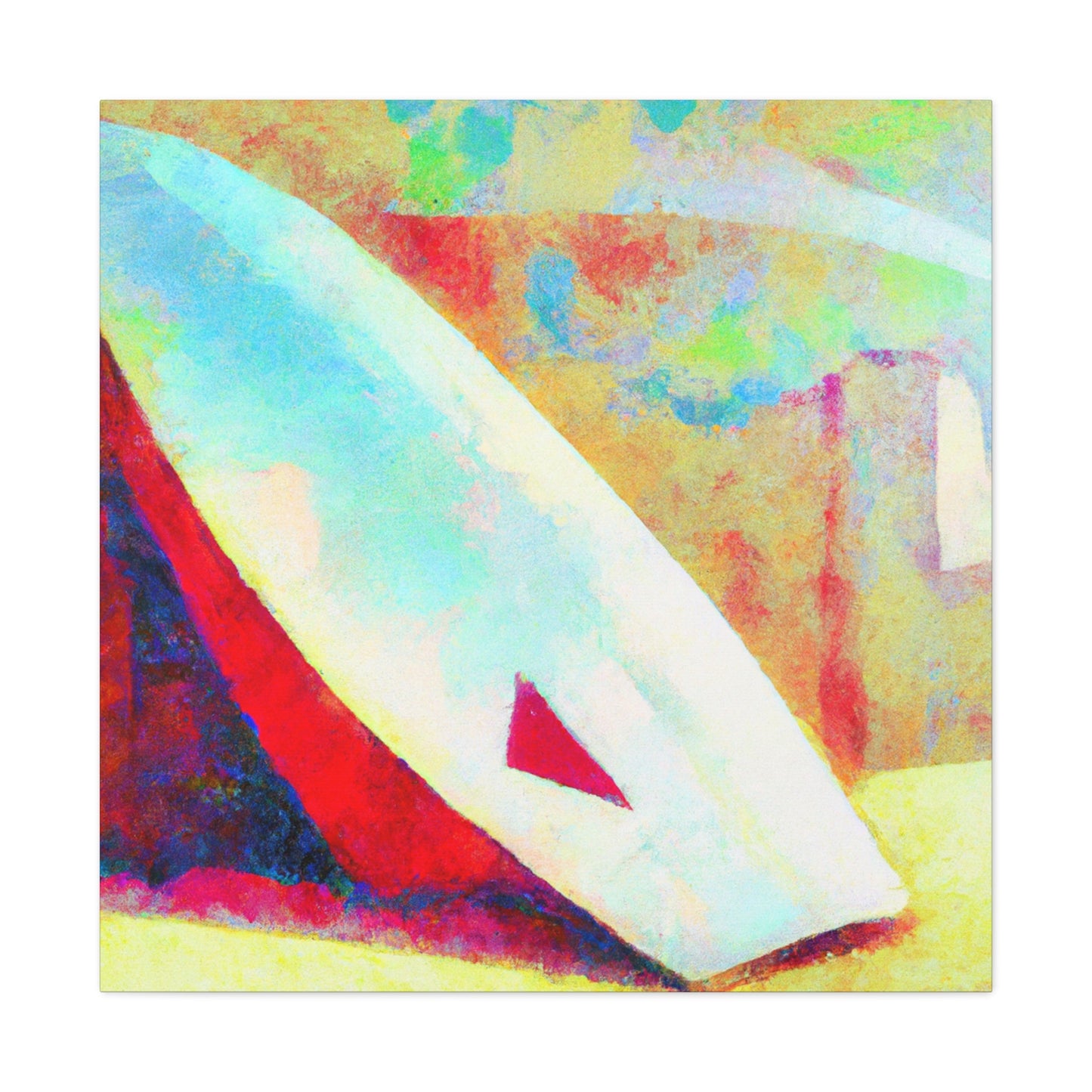 Surfboard Symphonies Wave - Canvas