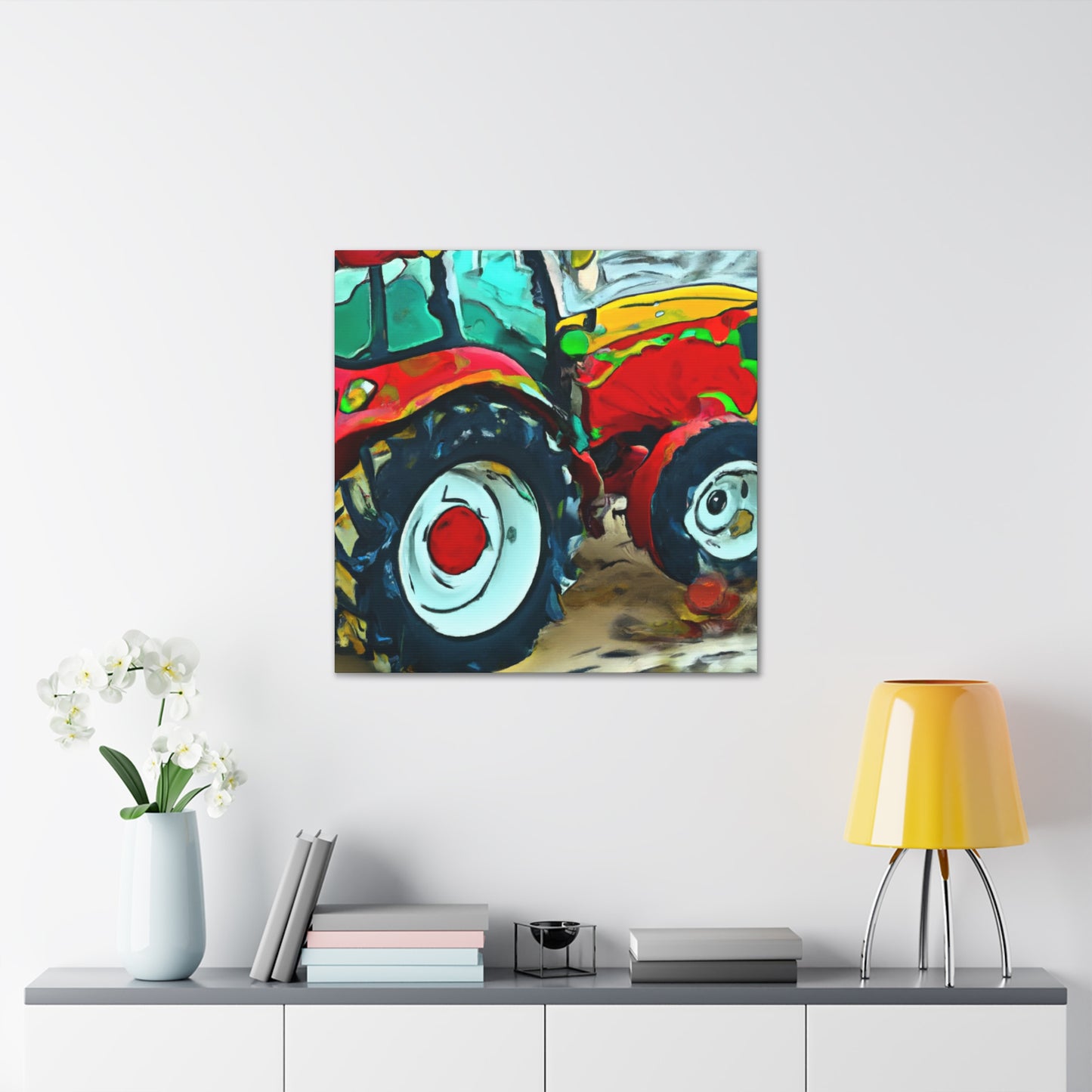 Agricultural Tractor Vision - Canvas