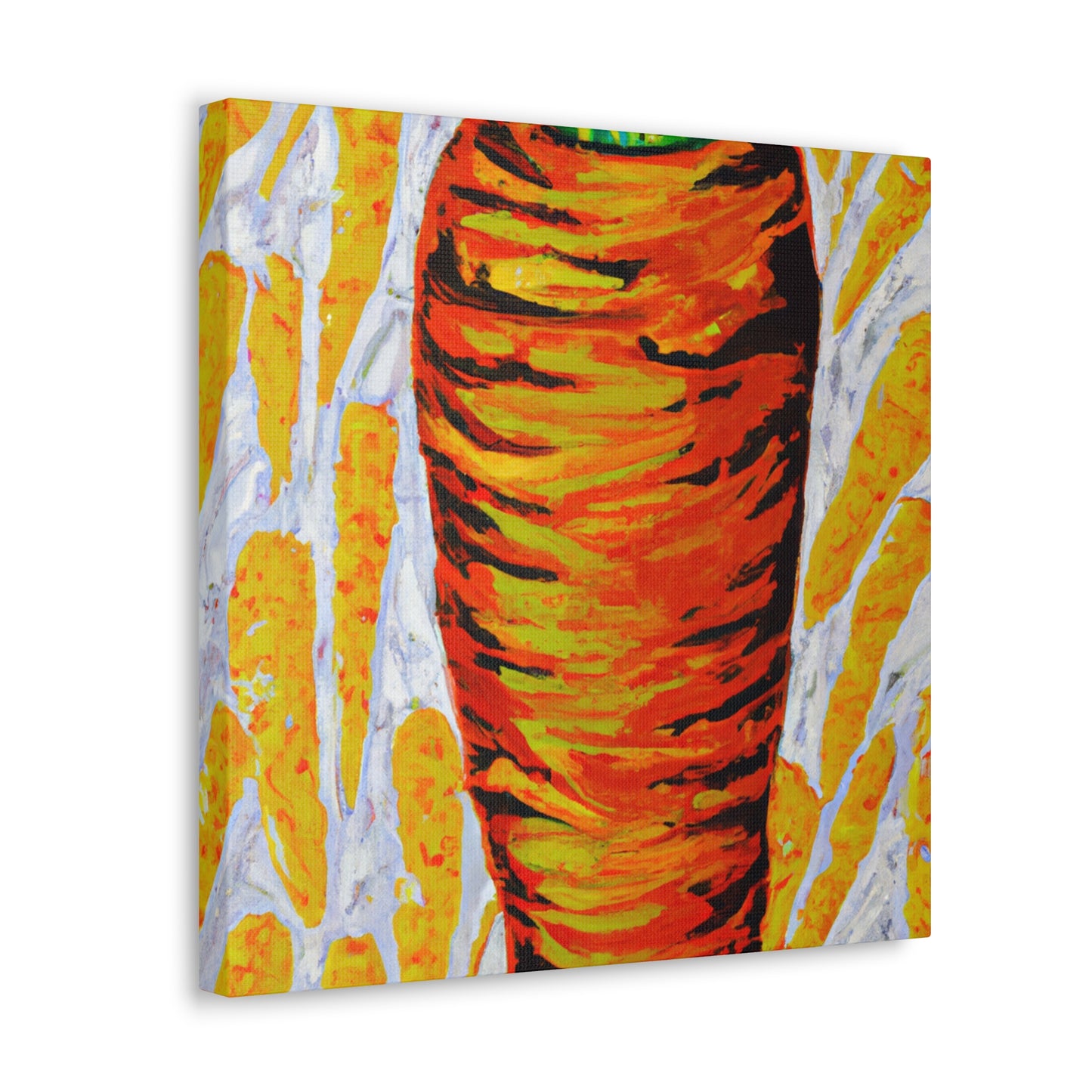 Carrot Pop Art Boom - Canvas