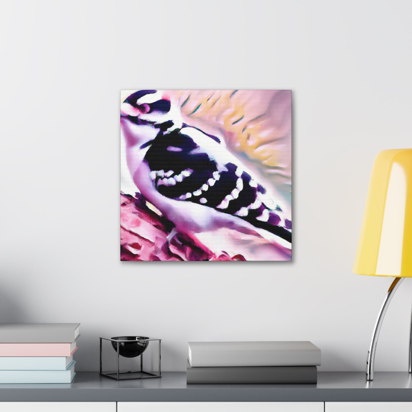 Downy Woodpecker Splendor - Canvas